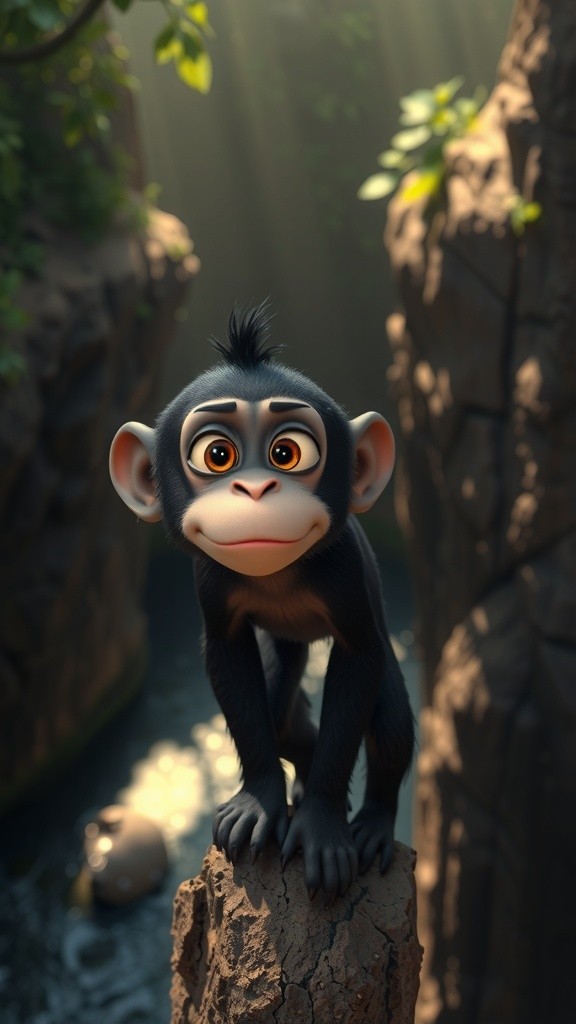 Step by Step: Mia the Monkey Overcomes Fear