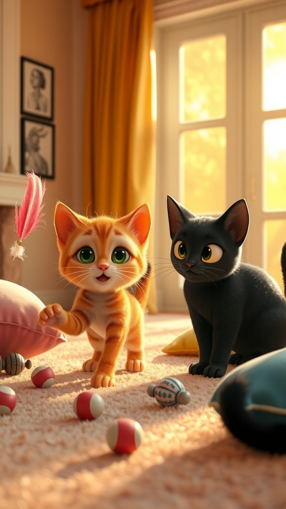 Sunny Playtime: Oliver and Jasper's Happy Moments