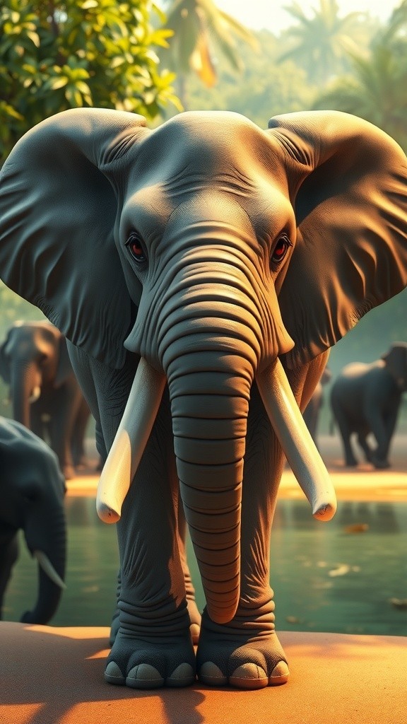 Ellie's Big Heart: The Smallest Elephant's Mighty Act