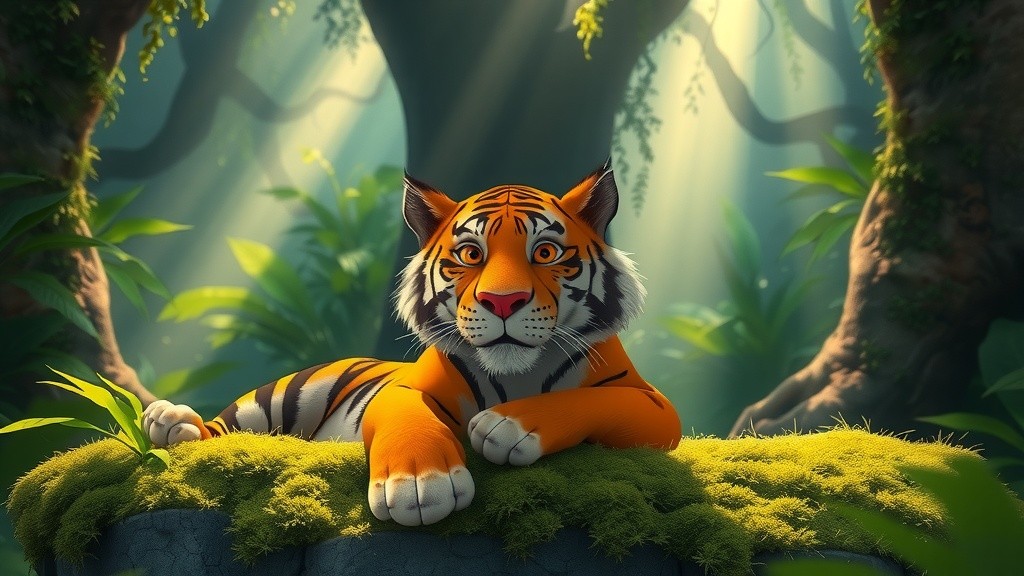 Majah: The Bengal Tiger's Bold Beauty