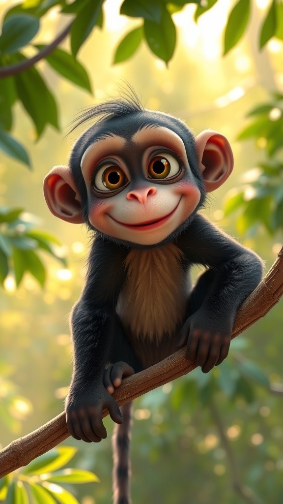 جنگل میں بندر کا ویلاگ