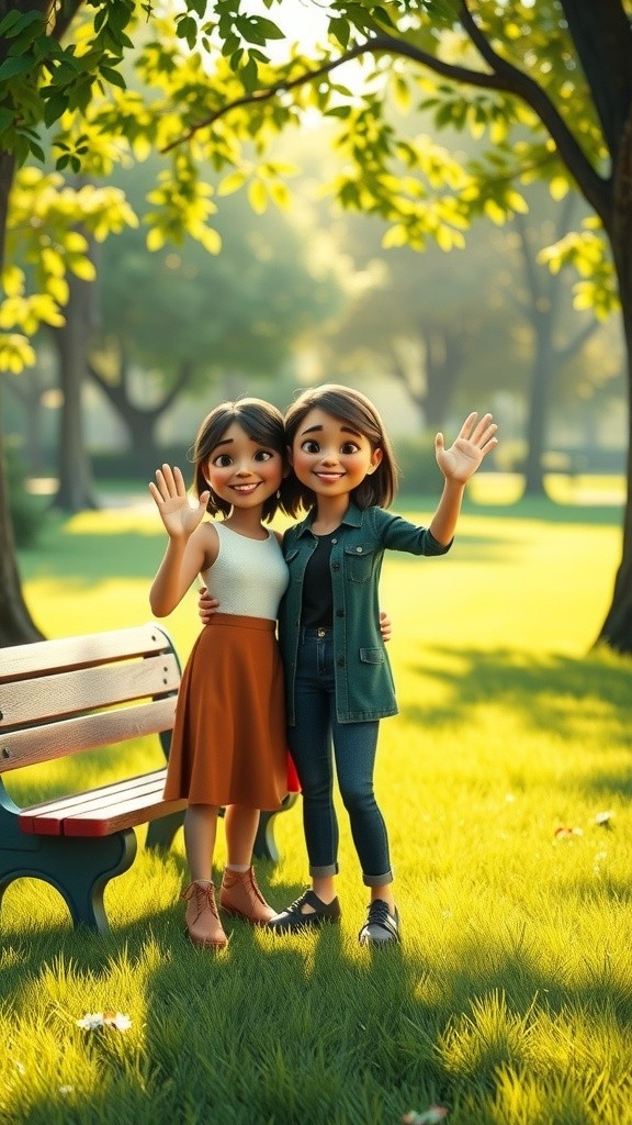 Presentación de Sophia y Malak