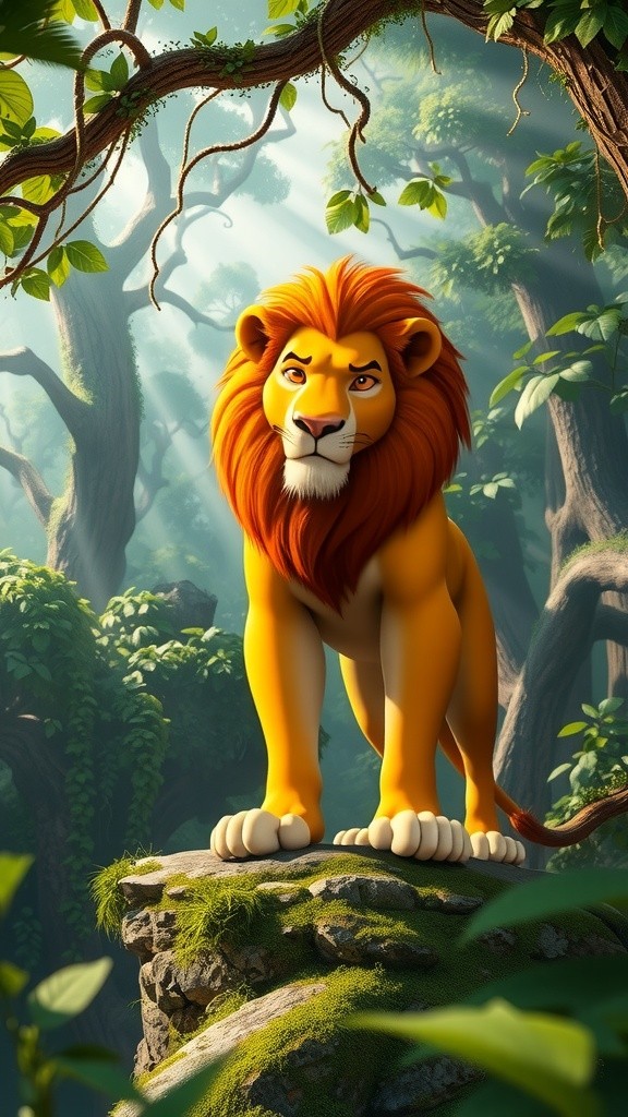 The Clever Fox and the Fearful Lion