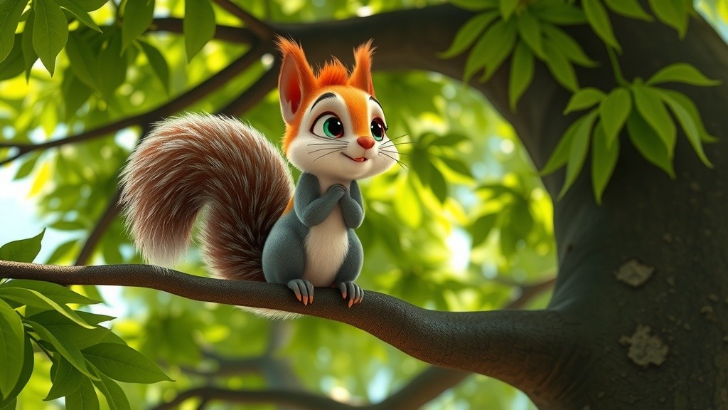 चिंकी गिलहरी की टॉफी की कहानी