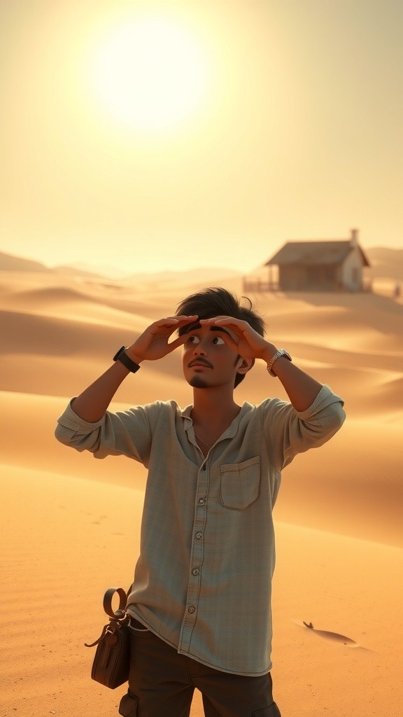 David and the Wolf: A Shepherd's Courage