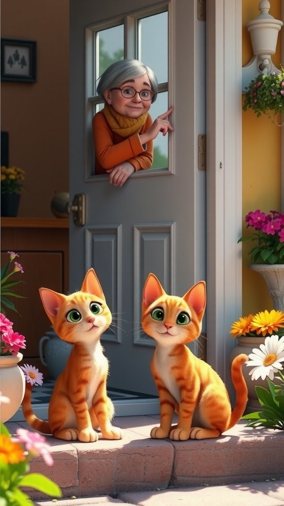 A New Feline Friendship