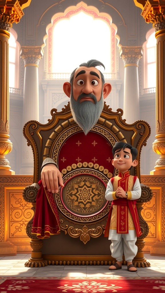 बीरबल की चतुराई: तीन खूबियों का खेल