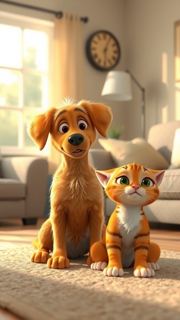 Anjing dan Kucing: Drama Kentut!