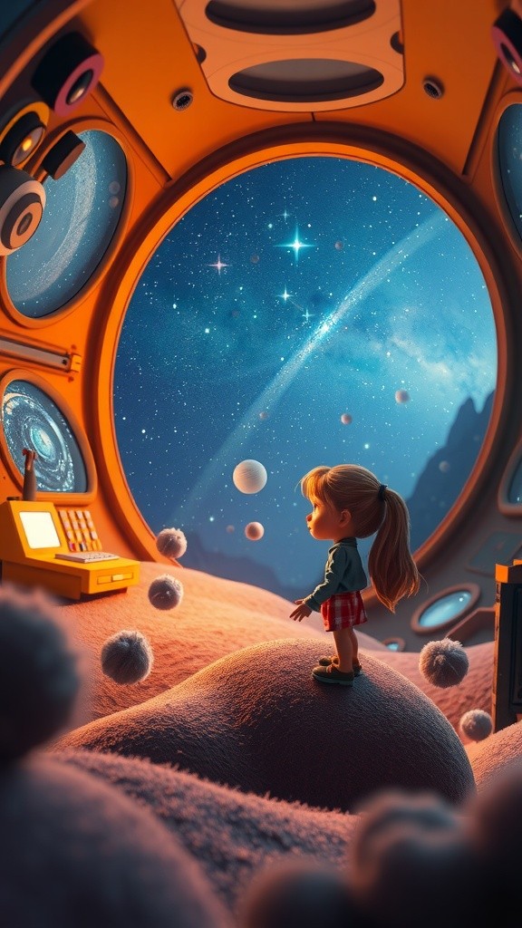 Space Adventures with Ana and Princess the Cat