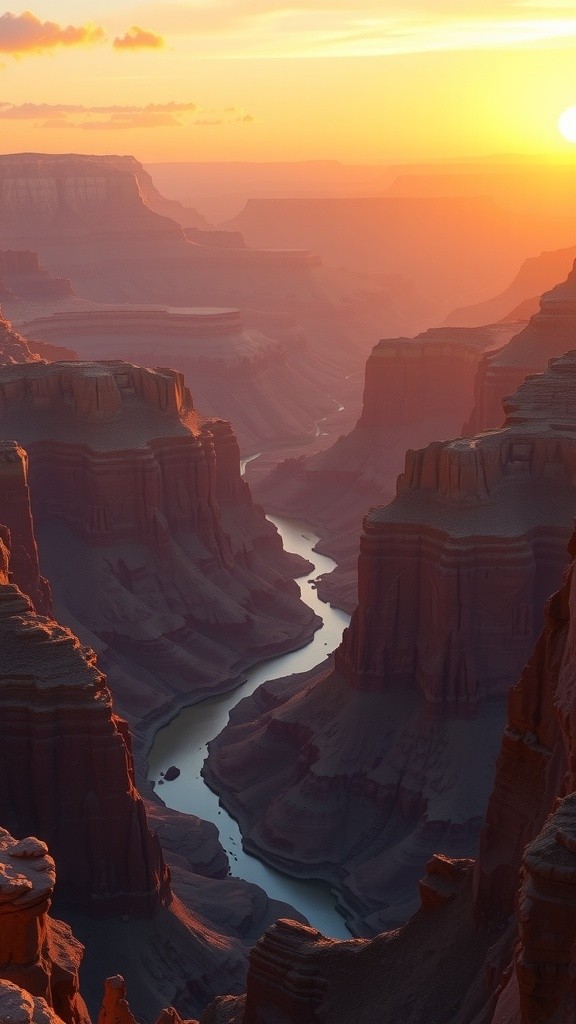 Keajaiban Alam: Grand Canyon dalam Perspektif Drone