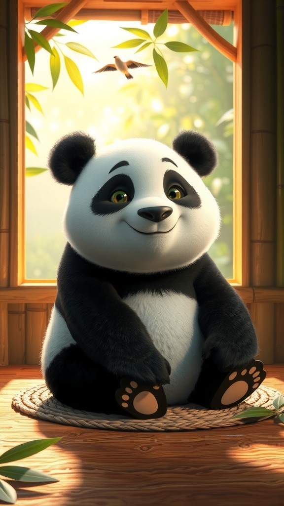 Pando Si Panda Kecil dan Petualangan Pagi yang Lucu