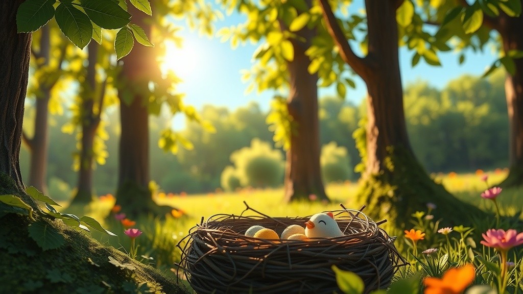 Squeaky's Magical Quest for the Glowing Acorn