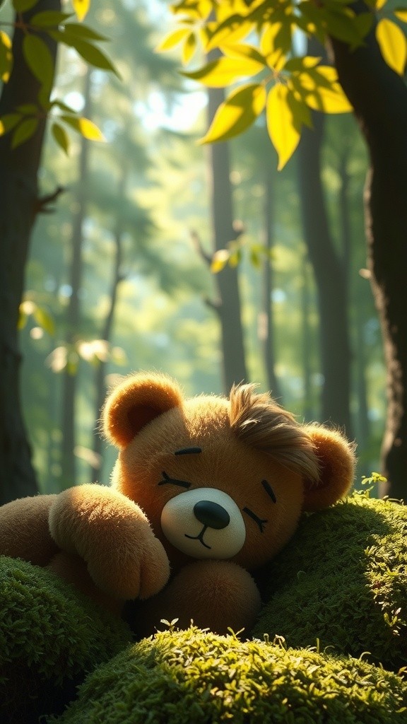 تیڈی بیئر اور پکشی کی دوستی