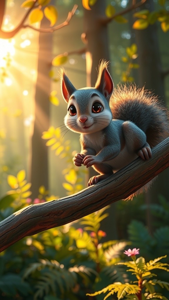 चिप्स चुराने वाली गिलहरी की मजेदार कहानी!