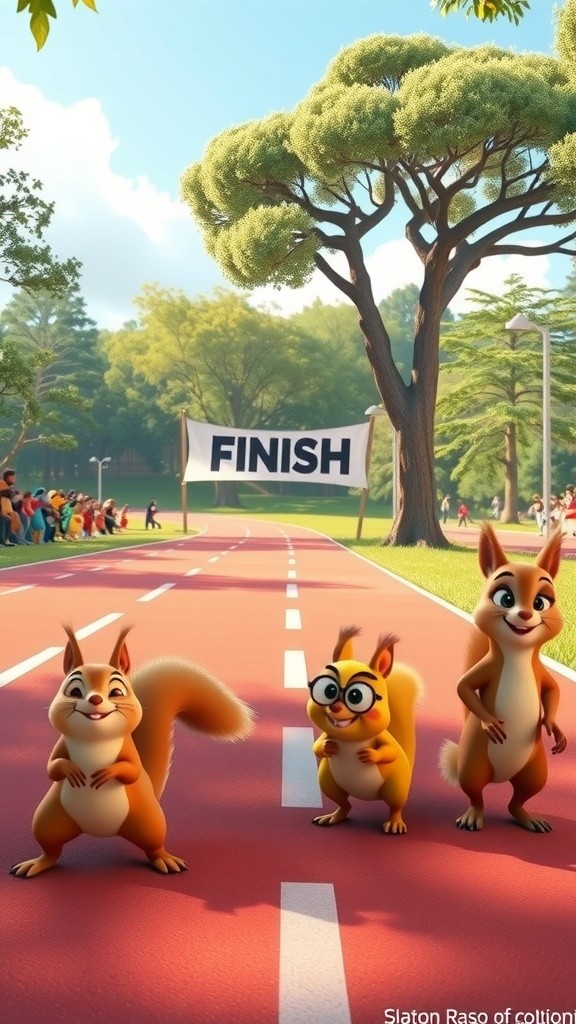 Turtle and Rabbit: The Great Race Animation