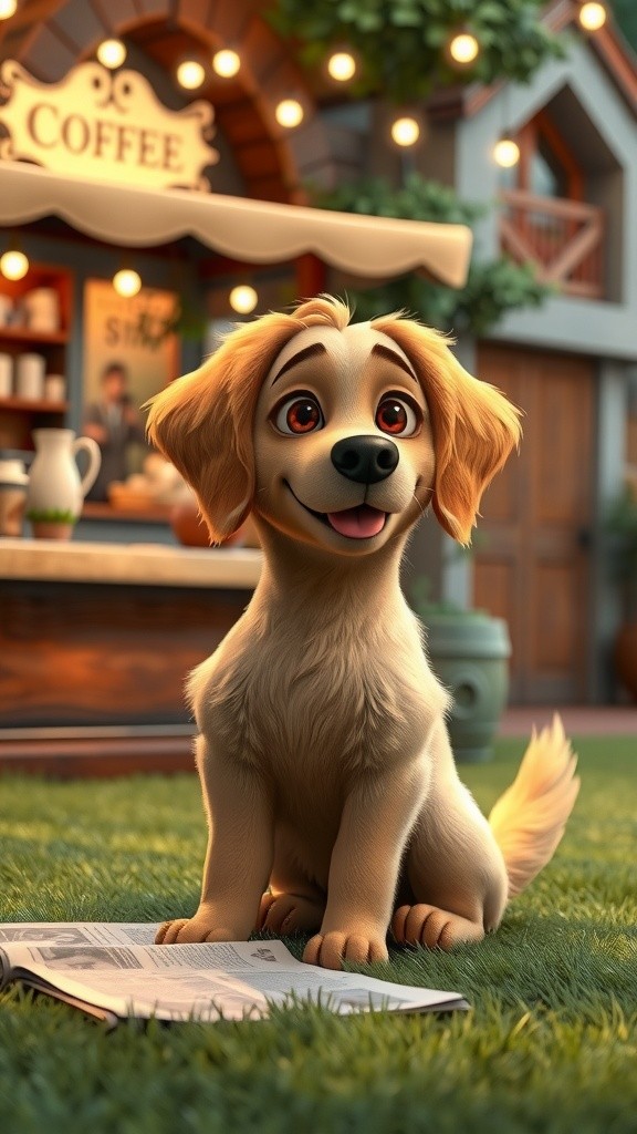 Rocky, Anjing Pintar yang Bawa Koran!