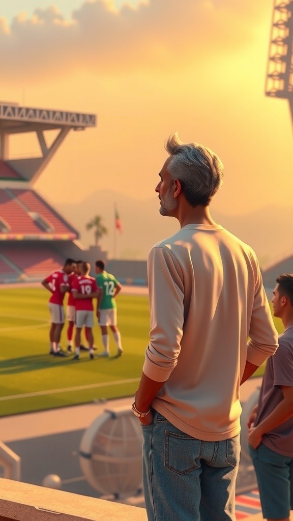 مفاجأة الملعب الفاضي والمباراة الترفيهية