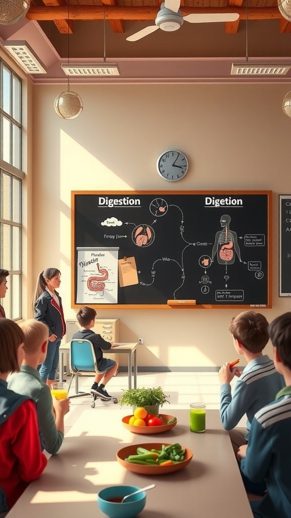 Comprendre la Digestion Chahid en Troisième Année Collège