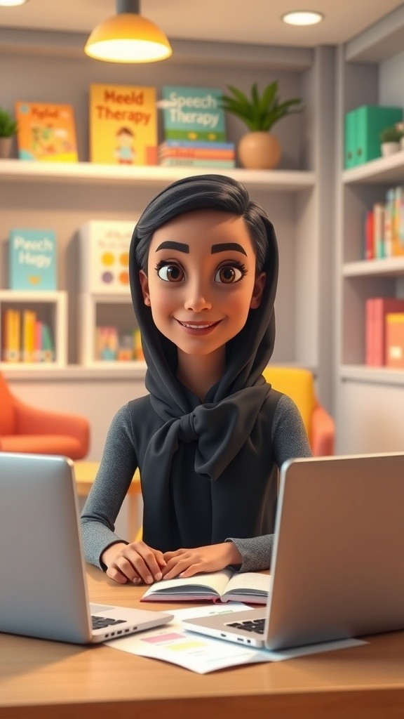 أخصائية نطق و تخاطب: إسراء زناتي