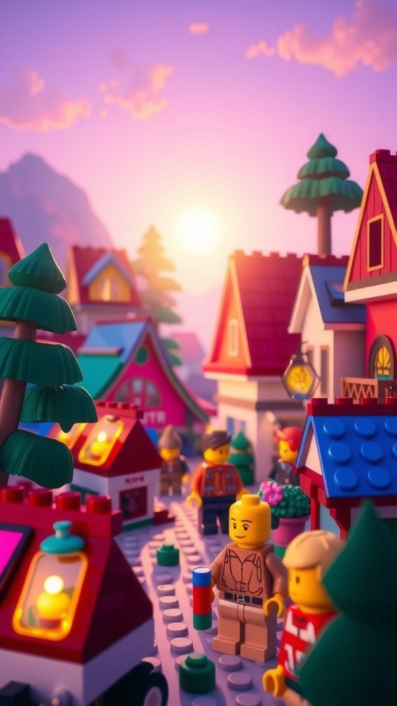 Kekacauan Sahur di Kampung LEGO