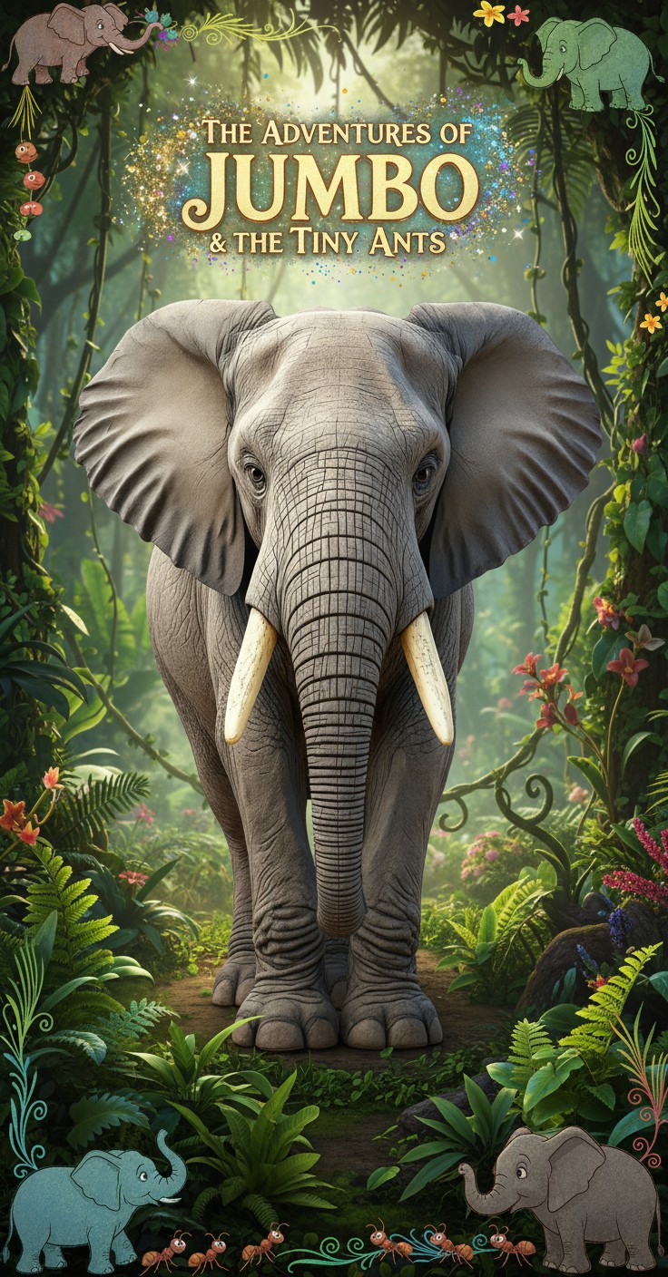 The Brave Ant and the Mighty Elephant