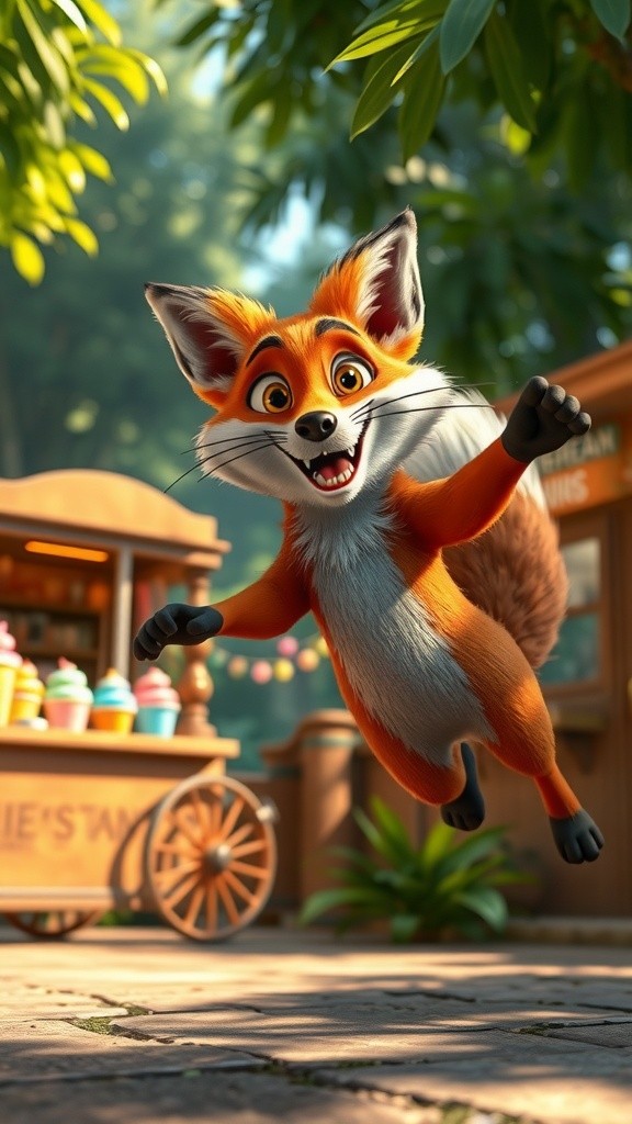 The Joy of Laughter Over Ice Cream