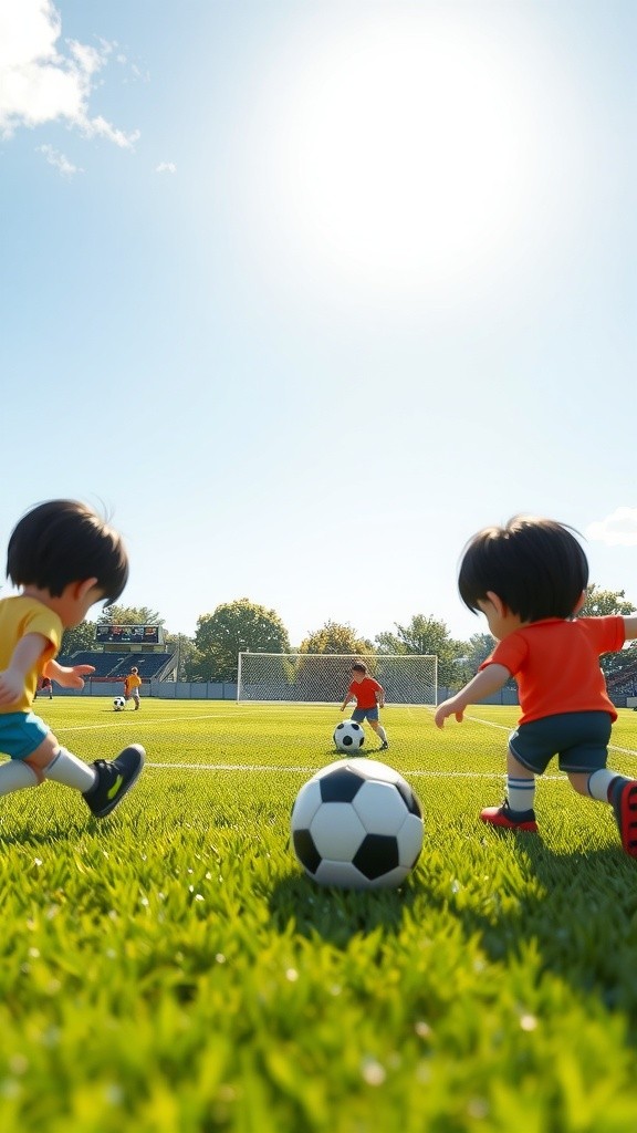 Celebrating Teamwork on the Soccer Field