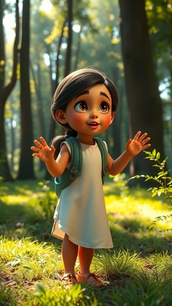 ليلى في الغابة: مغامرة الجدة