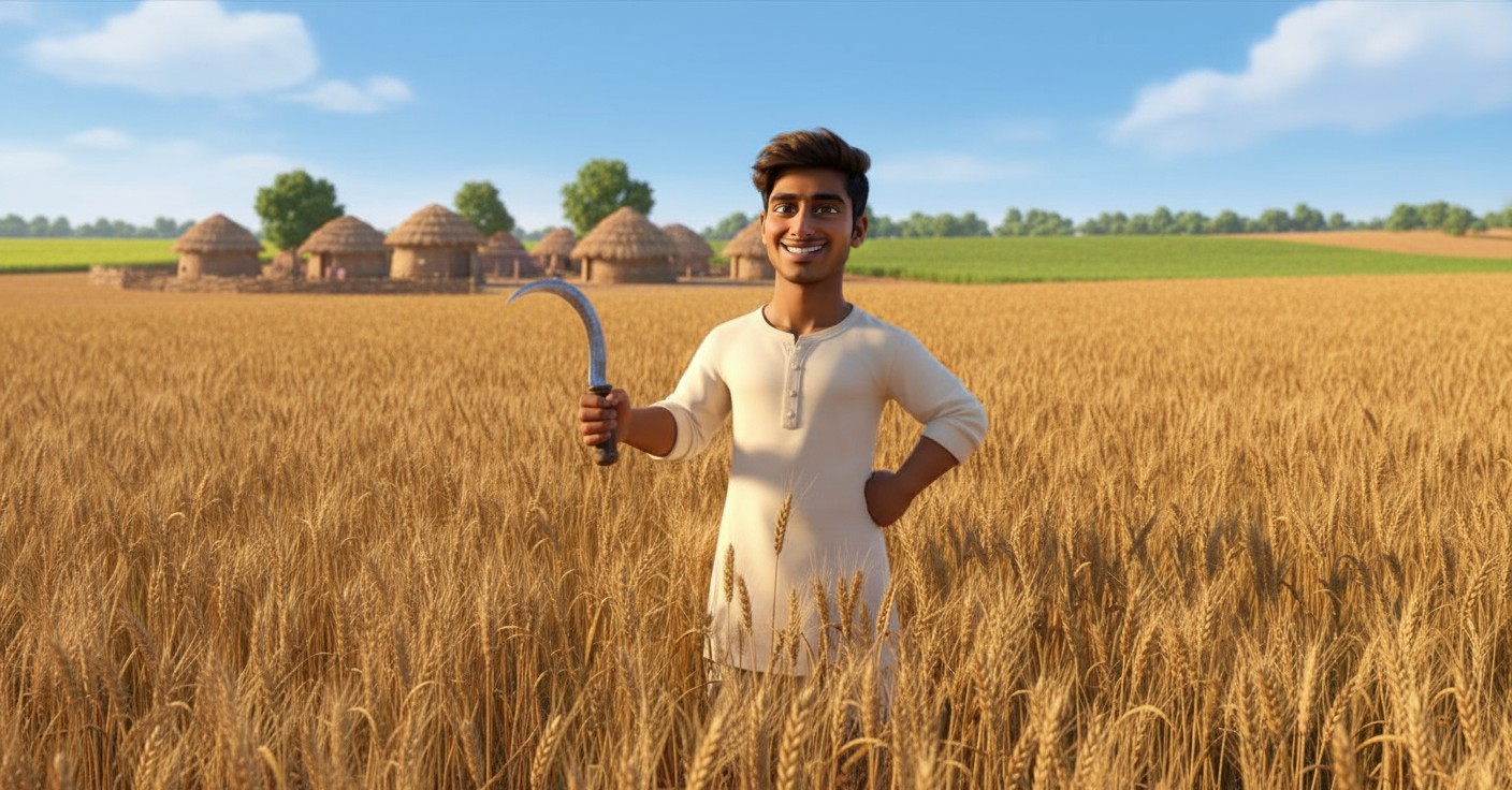 गंवार किसान की पढ़ाई की कोशिश