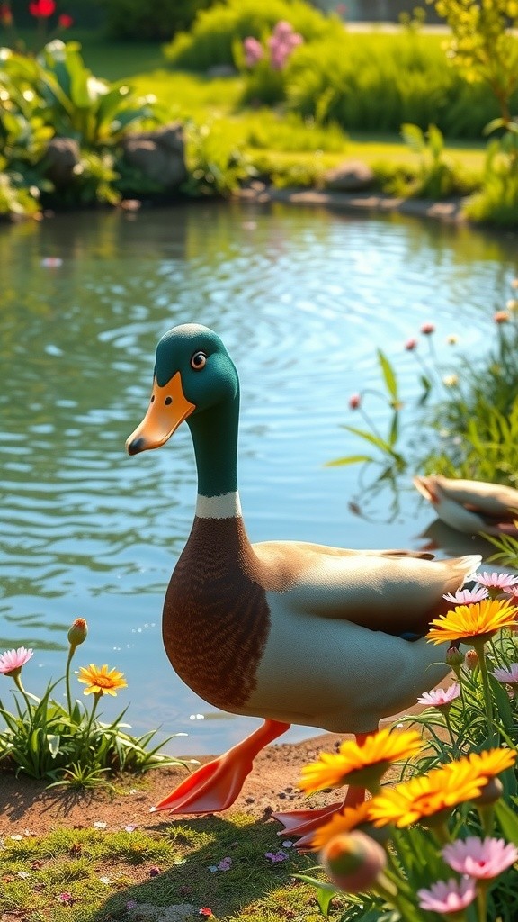 The Adventures of a Duckling and the Shiny Balloon