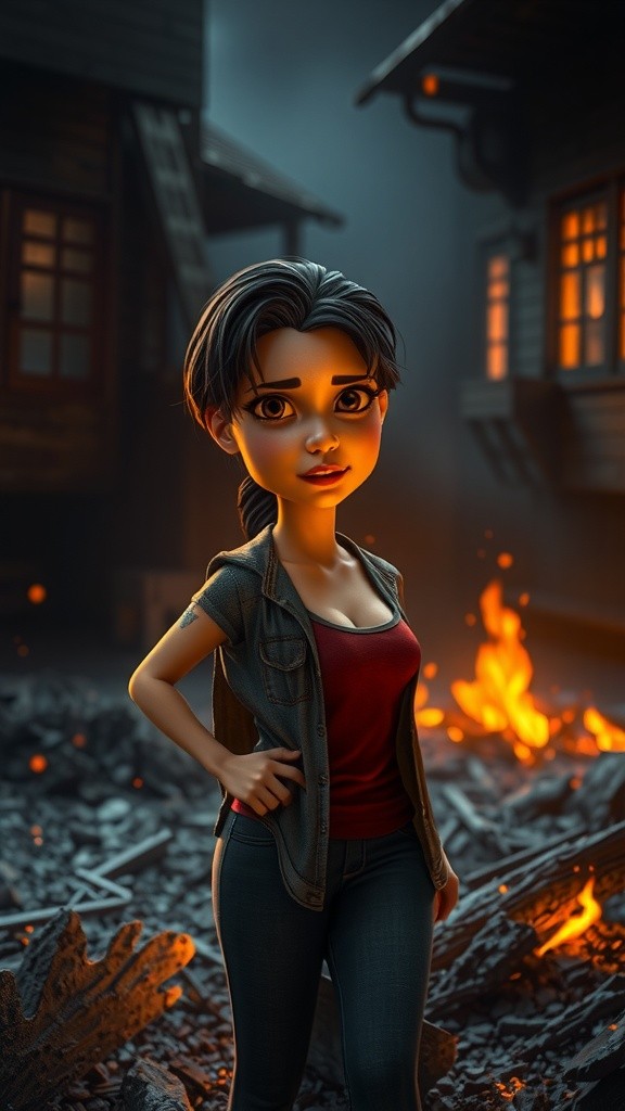 From Ashes to Strength: The Rise of Her Fire