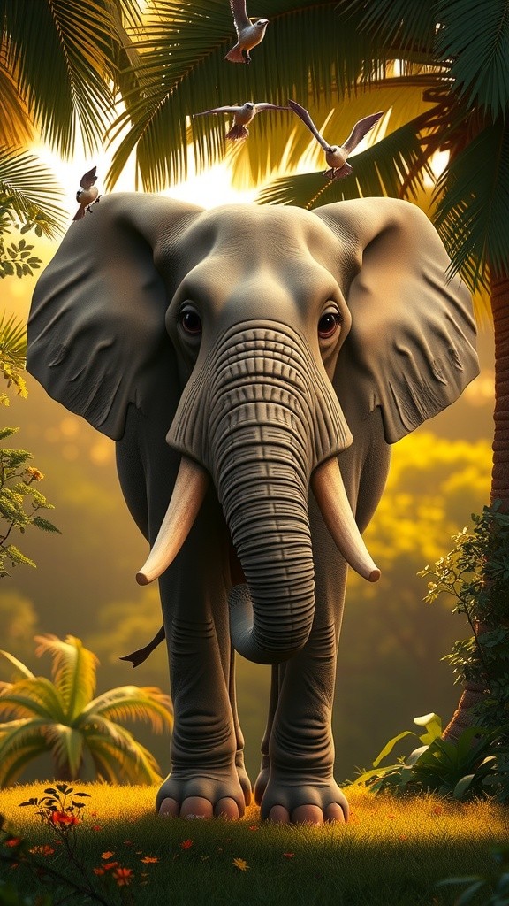 हाथी और बंदर की दोस्ती