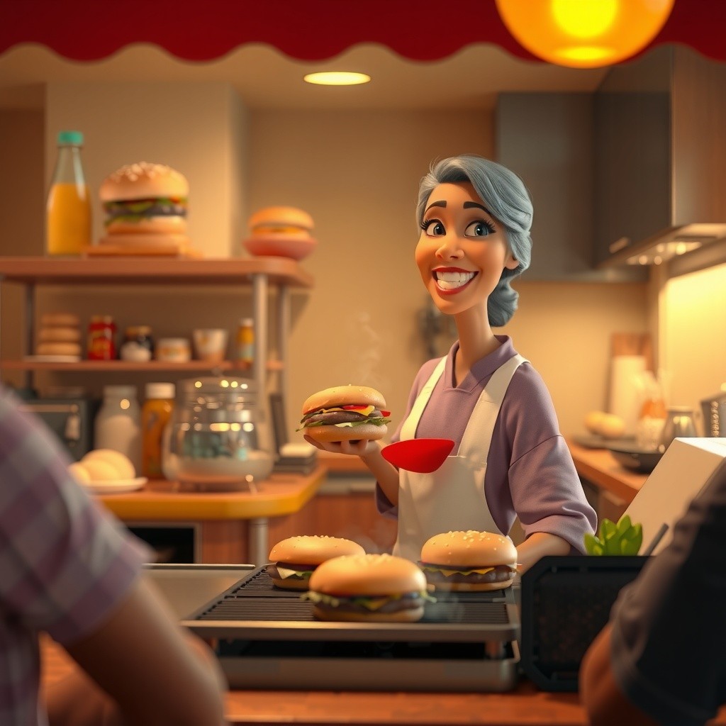 Burger Wali Aunty ki Kahani