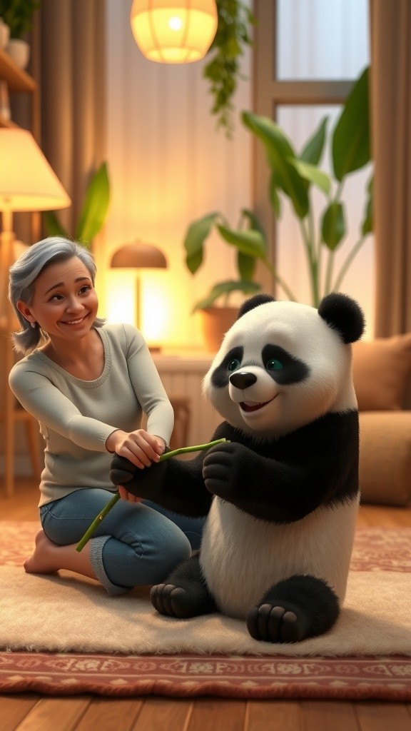 Bamboo Buddies: Finding Joy through Robotic Companions