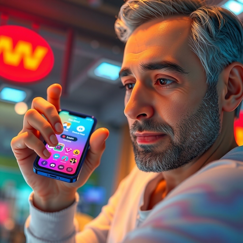Kakek dan Smartphone: Kesalahan Lucu dengan Kamera