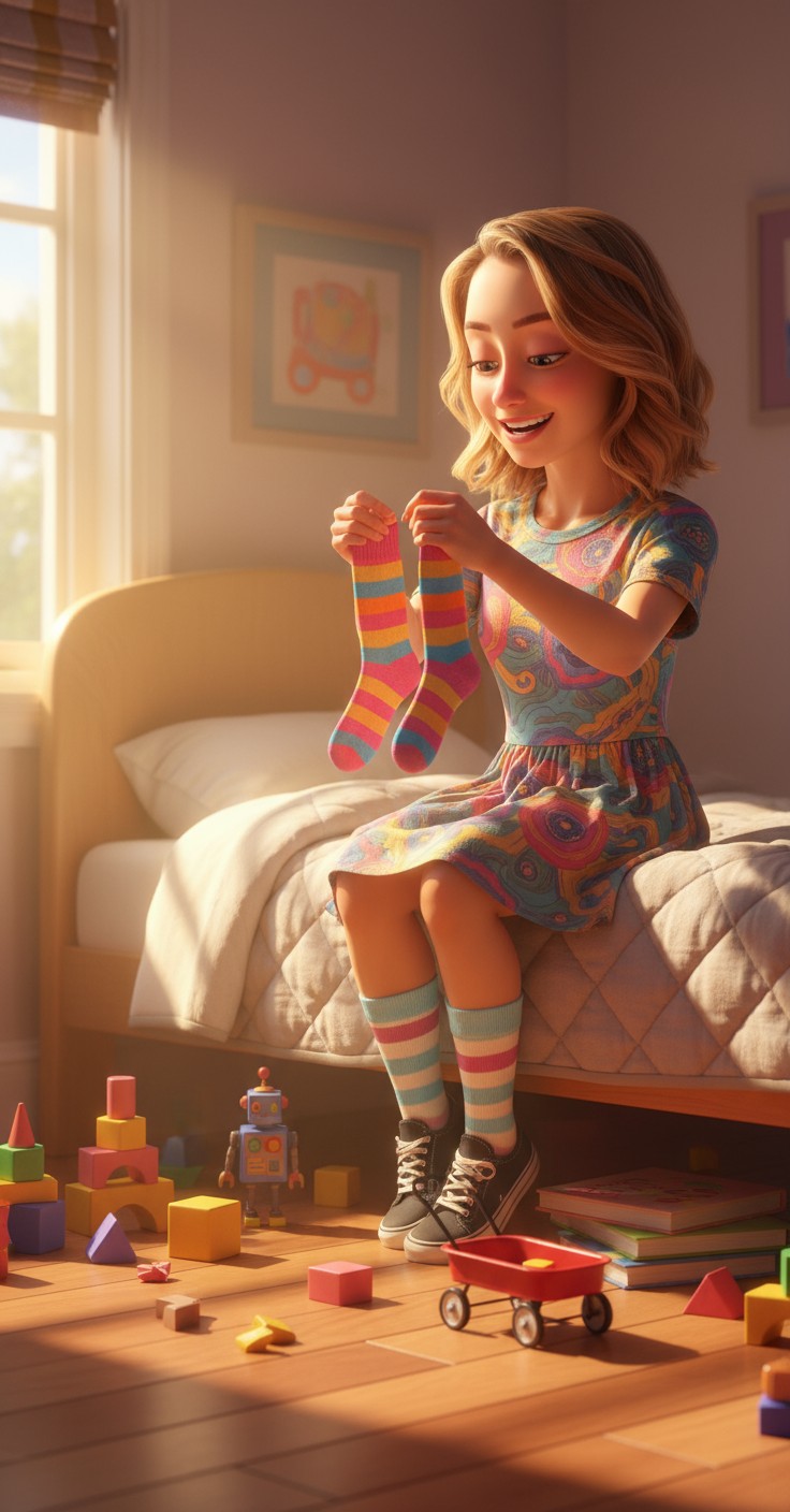 Lila's Whimsical Sock Quest