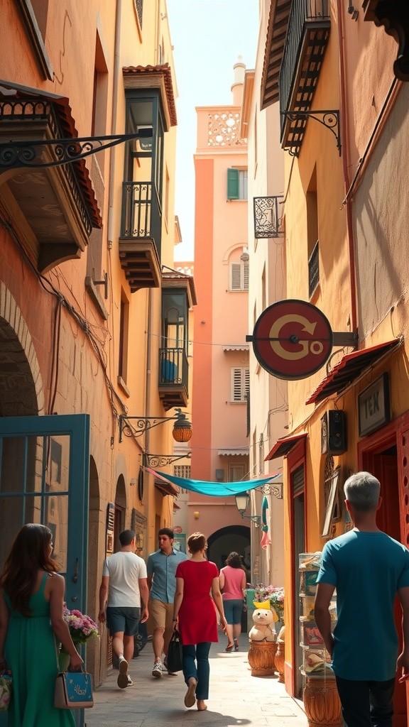 طفل يركض في شوارع فاس