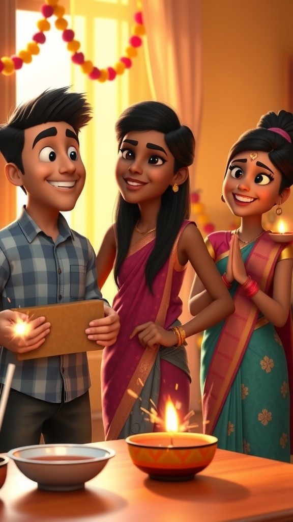 Safety First: Kids Enjoying Fireworks This Diwali!