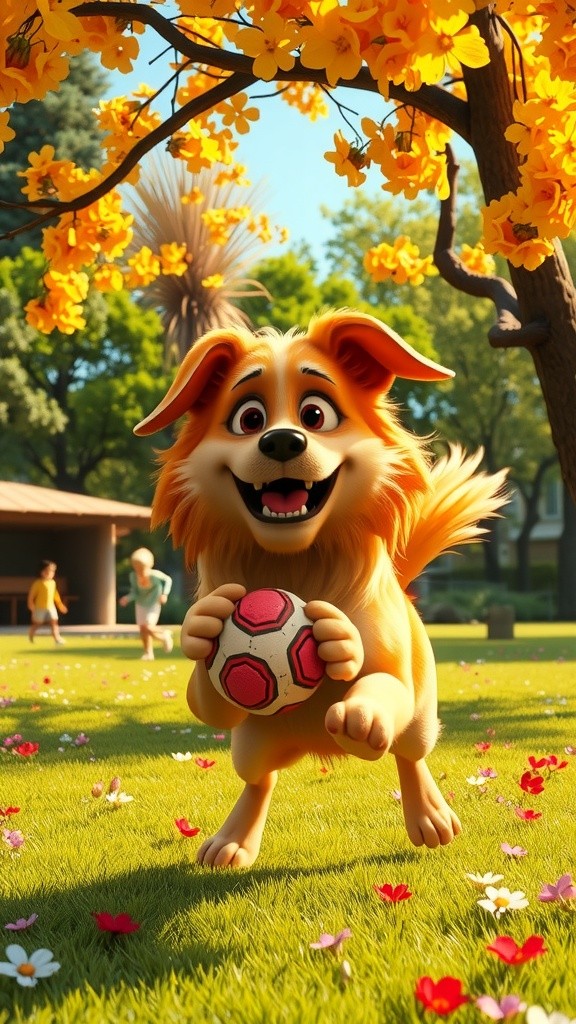 Finding Friendship: Pip's Journey in the Park