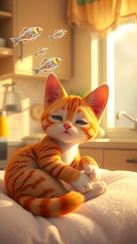 Fluffy Feline Fails to Catch Slim Squeaker