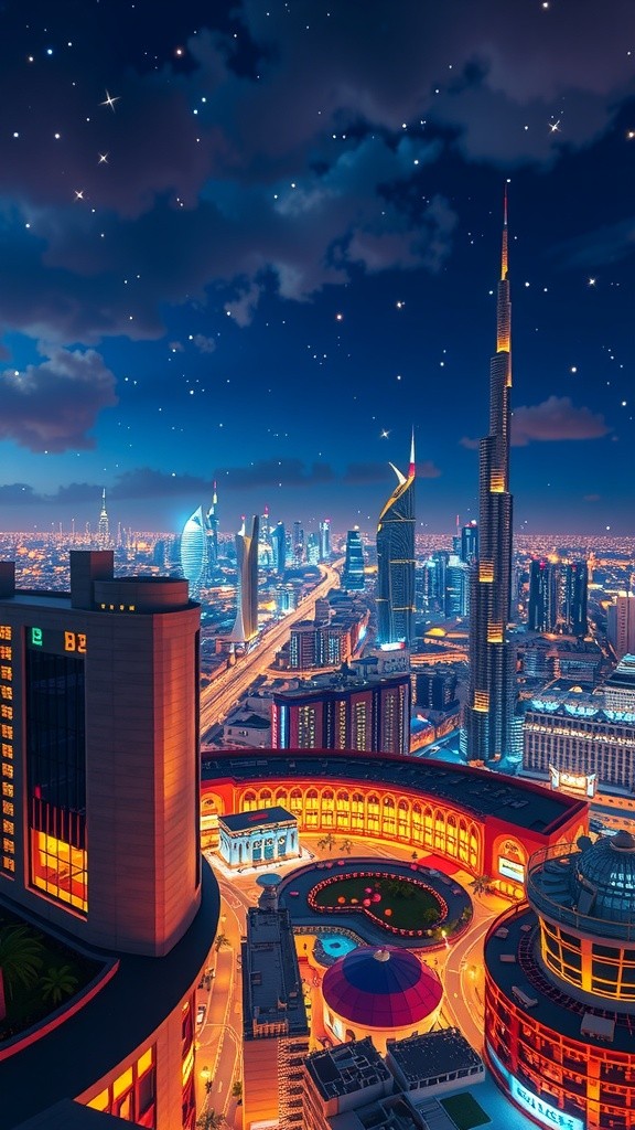 Dusk Duet: City Lights and Harmonies