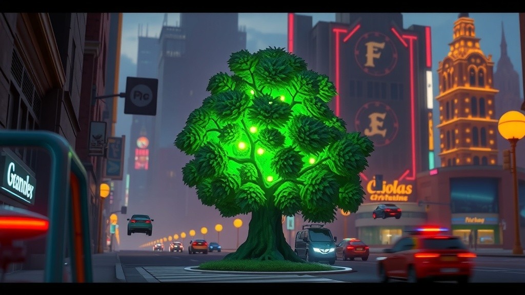 Pohon Bertenaga Cahaya: Solusi untuk Bumi yang Terpuruk