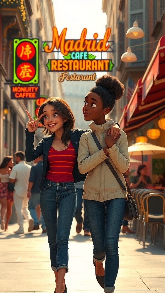 Conversación en el Restaurante