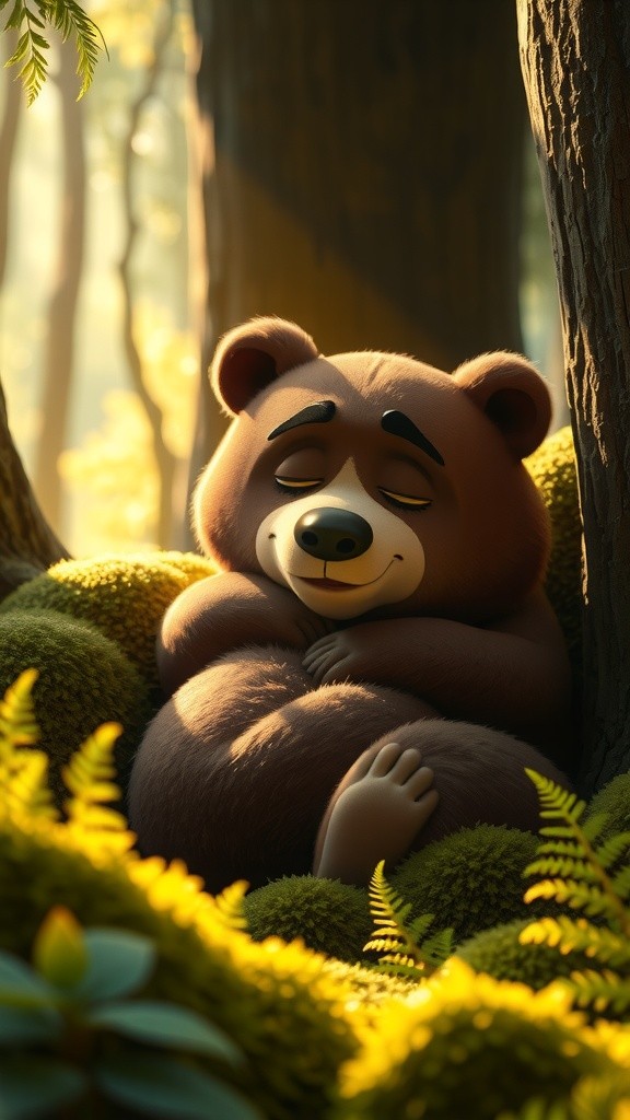 Baby Bear's Cozy Nap Adventure