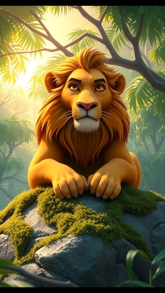 चालाक सियार और शेर का सबक