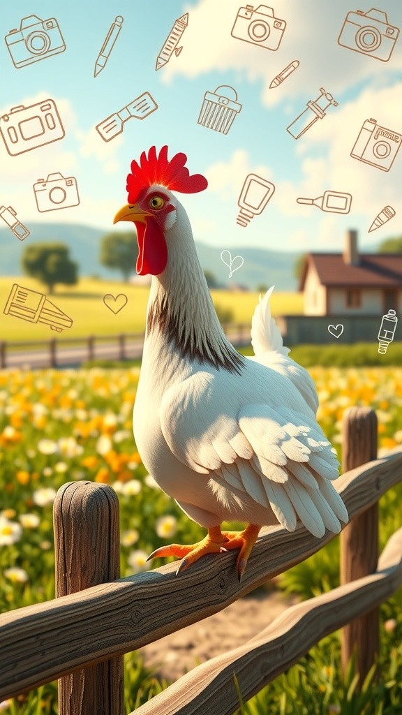 Keceriaan Jago: Ayam Fotogenik di Kalender