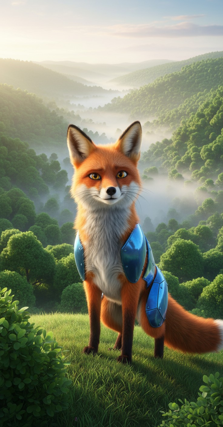 The Adventures of Rusty: A Tale of a Sleek Fox