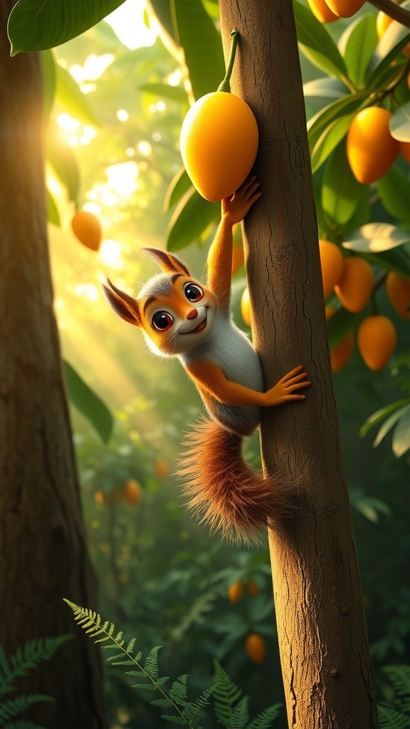 The Squirrel and the Parrot: A Tale of Friendship