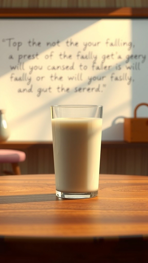 A Glass of Milk