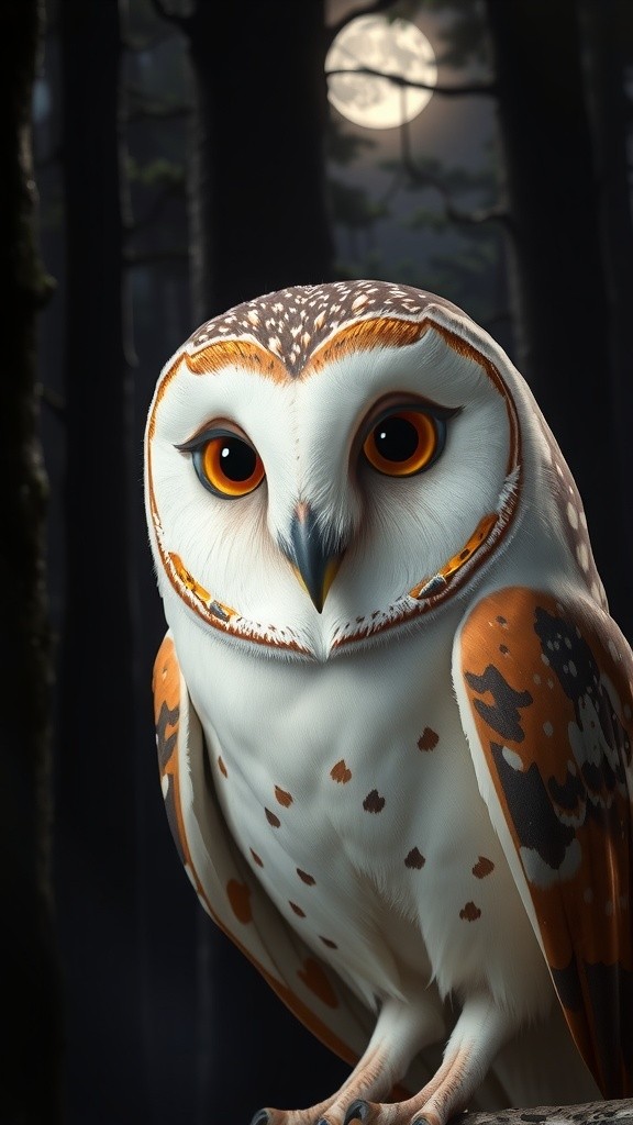 Owl's Bowl-Shaped Face: Nature's Sound Direction